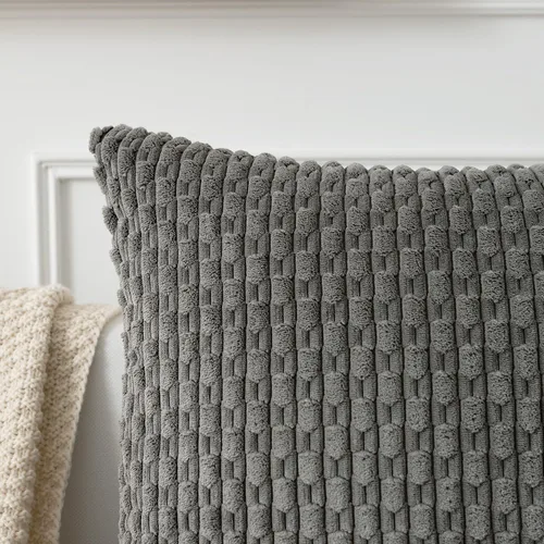 Vista 335 de Kevin Textile - Juego de 2 fundas de almohada decorativas de pana suave, estilo bohemio, a rayas, decoración del hogar para sofá, cama, sofá y sala