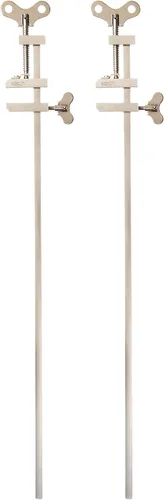 Vista 6 de KAKURI Abrazaderas de barra para carpintería 11-3/4 pulgadas HATAGANE Abrazaderas de madera japonesas, Juego de herramientas de abrazaderas