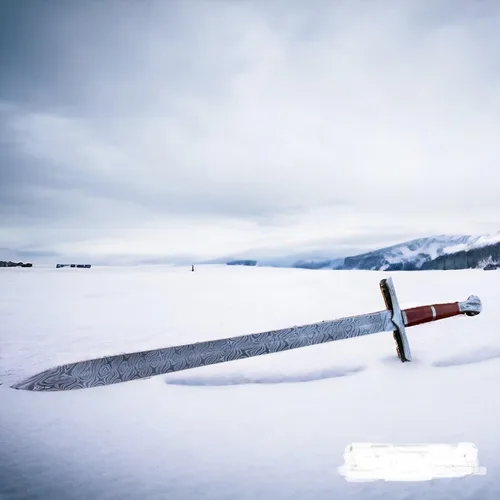 Vista 7 de Espada de acero de Damasco personalizada, espada de caza de machete legendario de 37 pulgadas