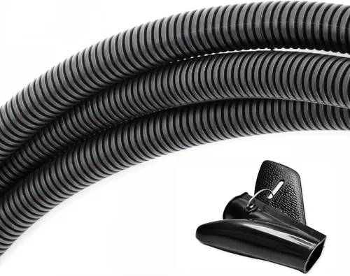 Vista 22 de ZhiYo 10 pies 1" Conducto de alambre dividido para telar, cubierta flexible para auto