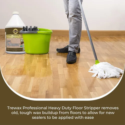 Vista 6 de Trewax Professional Gold Label Heavy Duty Floor Stripper, 1-Gallon