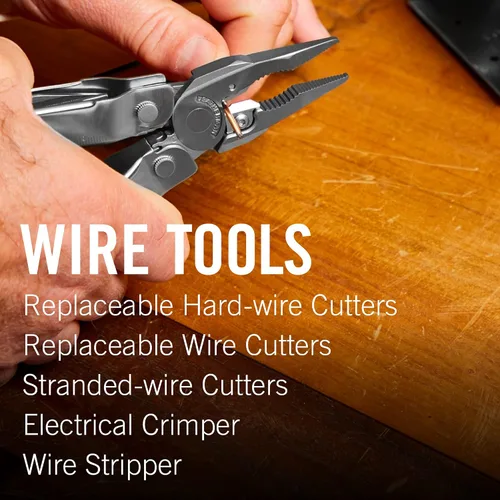 Vista 5 de Herramienta 300 multiusos Leatherman Super Tool, de acero inoxidable