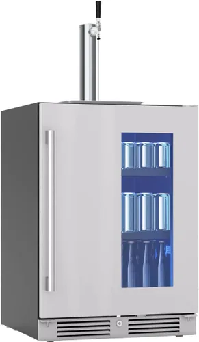 Vista 10 de Zephyr Presrv - Refrigerador de cerveza y barril de acero inoxidable