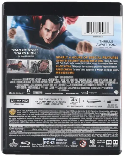 Vista 2 de Man of Steel (4K Ultra HD) 4K UHD