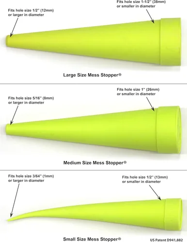 Vista 5 de Kit universal de tapones y tapas de goma para servicio de línea de aceite hidráulico, 2 grandes, 4 de tamaño mediano, 4 pequeños, redondos
