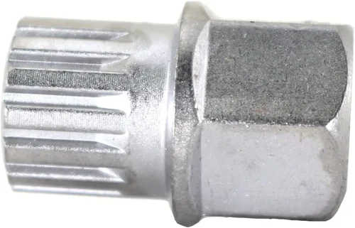 Vista 11 de TEMO Llave de extracción de tornillo de tuerca de bloqueo de rueda de 11/15Pt Socket antirrobo S3054 para vehículos BMW