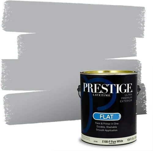 Vista 265 de Prestige Paints - 2 en 1, pintura base y pintura de exterior, P400-D-SW7053 Sombra adaptativa
