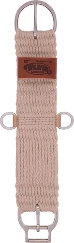Weaver Leather ‎Roper Caballo Cuerda, Cincha de Silla de Mezcla de Mohair de 27 Hilos con Hebilla Inteligente, Suministros para Montar a Caballo