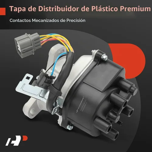Vista 5 de Distribuidor de encendido A-Premium con módulo, tapa y rotor compatible con Honda Accord 1990-1991 2.2L Compatible con Honda Accord 1990 1991