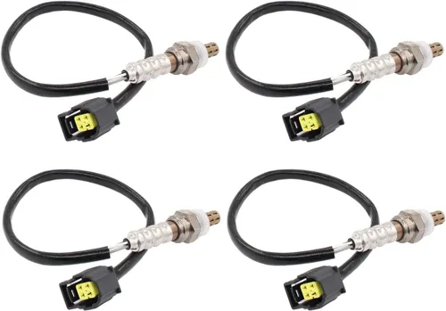 NewYall Paquete de 4 sensores de oxígeno O2 para Chrysler 300 Sebring 200 Dodge Charger Durango Dakota Ram Nitro Jeep Commander Wrangler Compass