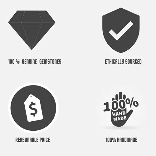 Vista 5 de Gempires Blue Labradorite Hexagon Pendant Necklace, Labradorite Pendant, Labradorite Healing Crystal, Gift for Her, Gemstone Jewelry 18 inch