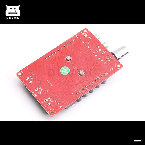 Vista 3 de DEVMO TDA7498 100W + 100W Dual Channel Class D Amplificador de audio, DC 24V Módulo de amplificador de potencia estéreo digital para 8Ω Home Theater