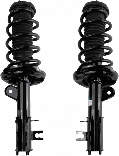 Vista 137 de TRQ - Conjunto de puntal delantero y resorte helicoidal (lados del conductor y del pasajero), para auto