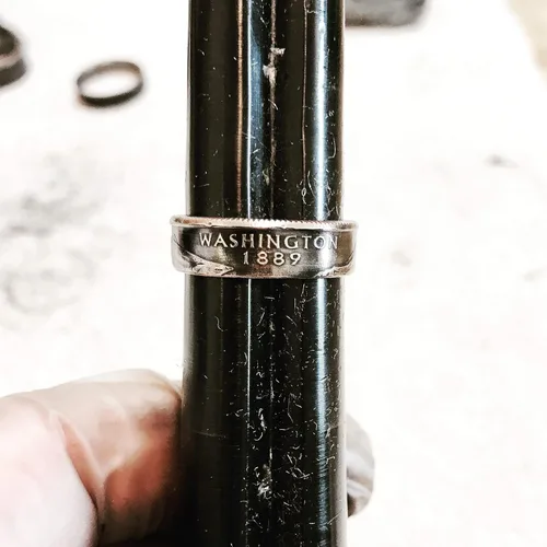 Vista 2 de Anillos de moneda de cuarto reales de EE. UU. De los años 1965 a 2024 y de todos los estados. ENVÍO GRATIS