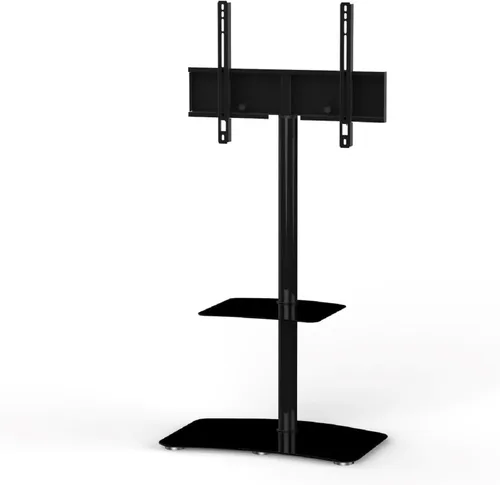 Vista 13 de SONOROUS PL-2800 - Soporte de TV premium para sala de estar, soporte de piso de TV de lujo con base de vidrio templado, soporte de soporte de TV LED