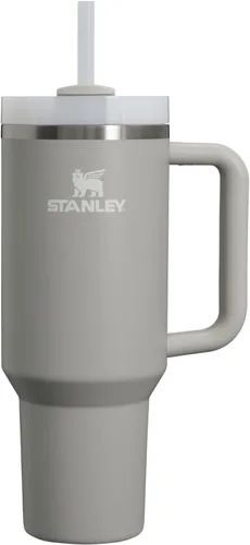 Vista 135 de STANLEY Quencher H2.0 - Vaso con mango y popote de 14 oz Tapa de 3 posiciones Flowstate Compatible con portavasos para viajes Vaso de acero
