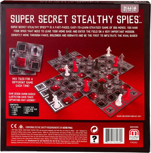Vista 3 de Mattel Games Espías sigilosos súper secretos