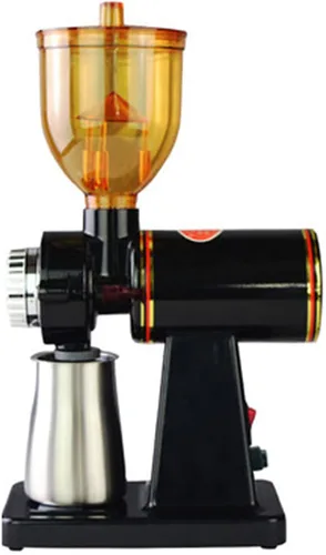 Vista 4 de Molinillo de café eléctrico de 180 W, molinillo de café expreso automático, molinillo de café automático, molinillo de café ajustable de 8