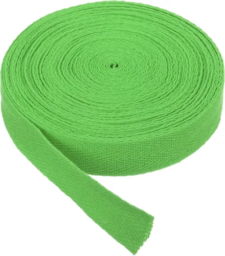 Vista 33 de PATIKIL Cinta de sarga de algodón de 1 pulgada, 50 yardas, cinta de algodón, cinta de encuadernación al bies, cinta de espiga para costura, Verde