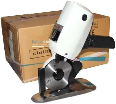 CGOLDENWALL Altura de corte de la cortadora redonda portátil del cortador del paño KSM-100: los 25MM 110v/220v