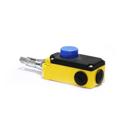 Vista 2 de ATO Interruptor de tracción de cuerda de parada de emergencia, 1NO 1NC, 6A/380VAC, con botón de reinicio, interruptor de seguridad para herramientas