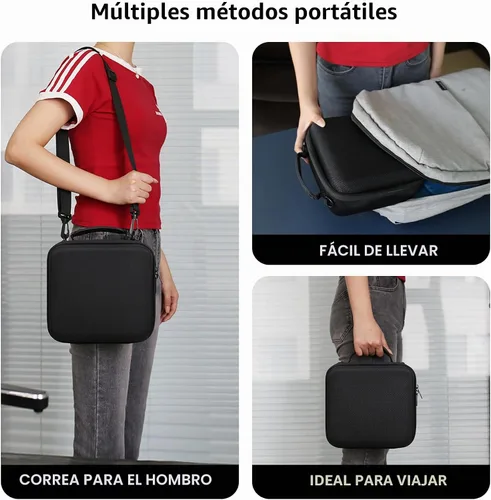Vista 7 de Funda de transporte para cámara réflex digital Canon EOS Rebel T7 Negro
