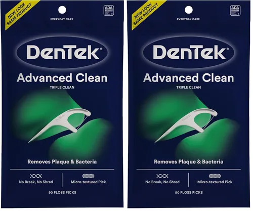 Vista 12 de DenTek - Selecciones de hilo dental de limpieza avanzada Triple Clean, sin roturas y sin deshilachado, 150 unidades (el empaque puede variar)
