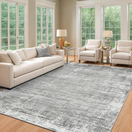 Vista 16 de zesthome Alfombras de 5 x 7 pulgadas - Alfombra lavable resistente a las manchas, alfombras modernas abstractas para sala de estar, dormitorio