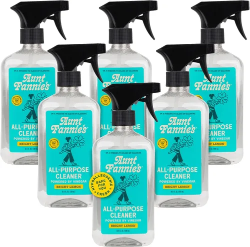 Vista 18 de Aunt Fannie´s - Vinagre de limpieza multiusos, 16.9 onzas / 500 ml.; limpiador multiusos en espray para superficies