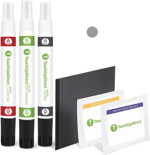 Vista 103 de TouchUpDirect QAK - Aerosol de pintura de retoque de color blanco sólido compatible con Nissan Exact Match - Kit esencial