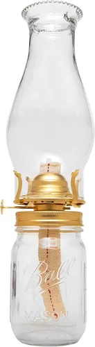 Vista 4 de Creative Hobbies Chimenea de vidrio con parte superior de cuentas, reemplazo elegante para quemadores de aceite vintage 3 x 8.5 pulgadas