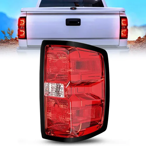 Vista 11 de Ensamble de luz trasera Nilight para Chevy Silverado 1500 2014 2015 2016 2017 2018 2019 2500HD 3500HD 2015-2019 GMC Sierra 3500HD 2019 Silverado