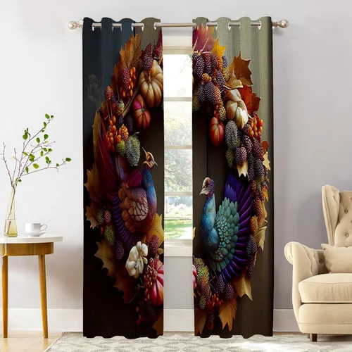 Vista 22 de Shrahala Beige Art Tier Curtains for Kitchen Windows, Brown Words Spiritual Cafe Curtain Multilayer Polyester Blackout Half Valances for Windows 2