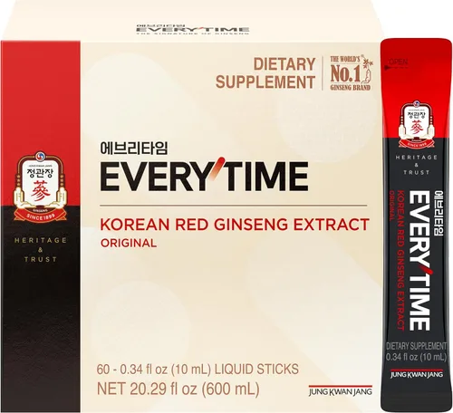 Vista 15 de JUNG KWAN JANG Everytime - Extracto de ginseng rojo coreano en barra de 1,000 mg y pomelo – Bebida energética vegana con raíz de ginseng suplementos