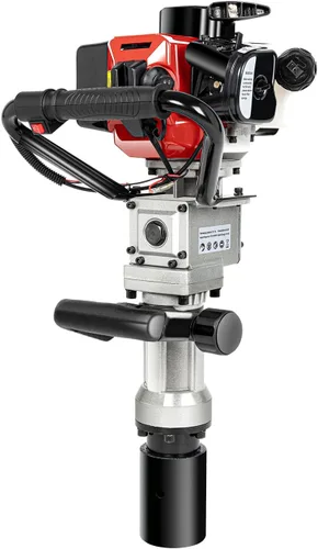 2 Stroke T Post Driver 32.6CC Gas Powered Fence Farm Push Pile Digger,Máquina portátil de piledriver de gasolina Piledriver