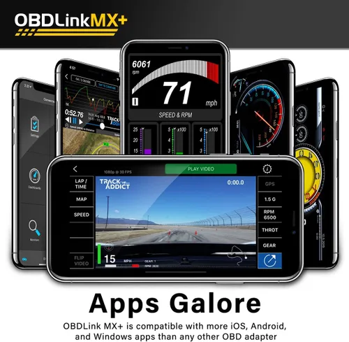 Vista 4 de OBDLink MX+ OBD2 - Escáner Bluetooth para iPhone, Android y Windows