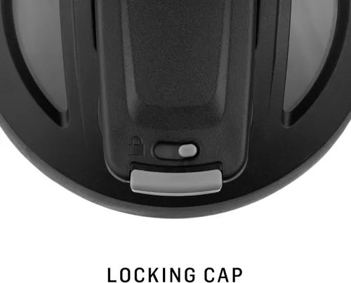 Vista 3 de BlenderBottle Justice League Sport - Botella batidora de acero inoxidable aislada con batidor de alambre, 24 onzas, Batman – Batidos de proteínas e