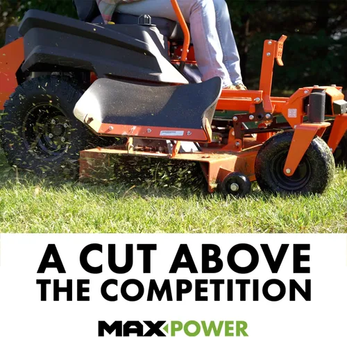 Vista 9 de Maxpower 331981B - Cuchilla universal dorada de 21 pulgadas para cortacésped con función de mantillo