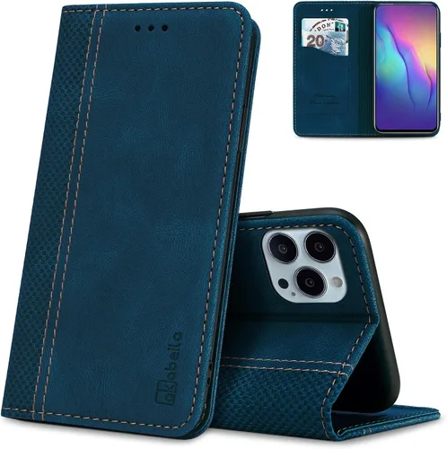 Vista 19 de AKABEILA Funda para Nokia G11 Plus Premium PU Cuero Flip Wallet Case con Cierre Magnético Ranuras para Tarjetas Folio Teléfono Móvil Funda Negro