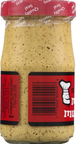 Vista 2 de Mister Mustard Mostaza original, 7.5 onzas, paquete de 6