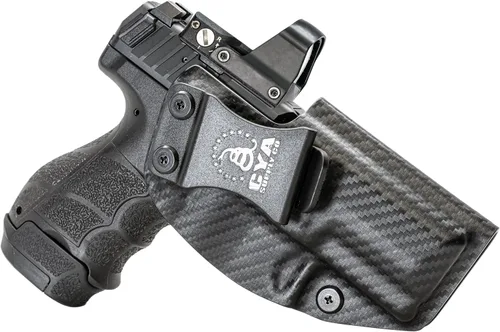 Vista 16 de CYA Supply Co. - Fundas IWB de fibra de carbono listas para ópticas - Múltiples ajustes - Compañía de veteranos - Hecho en EE. UU