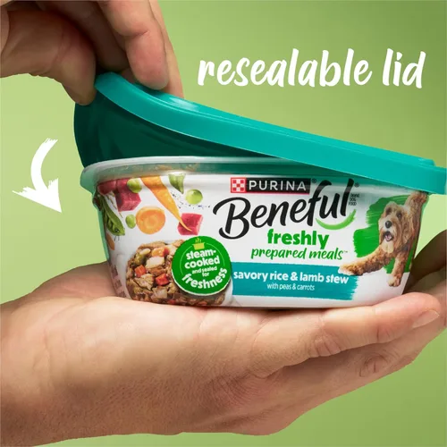 Vista 8 de Purina Beneful Trozos combinados, alimento húmedo para perro, 10 onzas. en tubo, paquete de 8