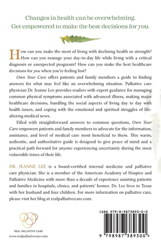 Vista 2 de Own Your Care A Family Guide to Navigating Complex Illness, Changing Health, or Unexpected Prognosis