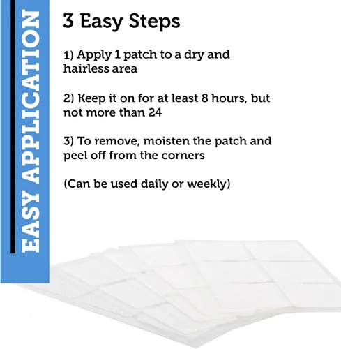 Vista 7 de OmniCo - Parches energéticos B12 - Paquete de 30