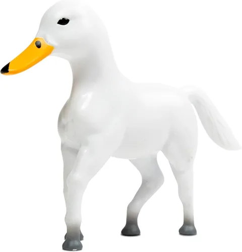 Figuras Mini Randimal de Animales - Juguetes Realistas Híbridos de Caballo y Pato - Mezcla Única de Animales de Safari y Granja - Pequeñas