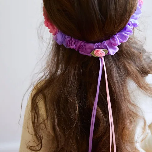 Vista 2 de Sarah's Silks Guirnaldas Waldorf creativo de vestir (flor)