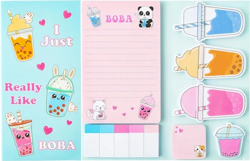 Vista 17 de Xqumoi Paquete de 2 notas adhesivas con texto en inglés "I Just Really Like Axolotl - Animal Mexican Walking Fish Self-Stick Notes Pads Divisor Tabs