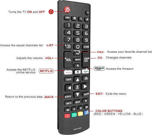 Vista 3 de Nuevo control remoto universal AKB75375604 para LG Smart TV LCD LED 3D HDTV TV