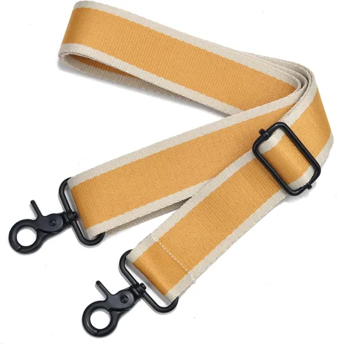 Vista 12 de Correa de Bolso Ancha Correa de Hombro Ajustable Correa de Repuesto Cruzada Correa de Bolso de Hardware Plateado