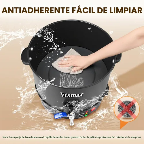 Vista 5 de Derretidor eléctrico de cera de vela para la fabricación de velas, uso